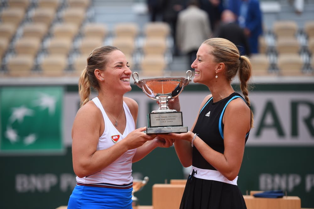 Françaises de l&rsquo;année – Top 3 : Kristina Mladenovic, reine du&nbsp;double