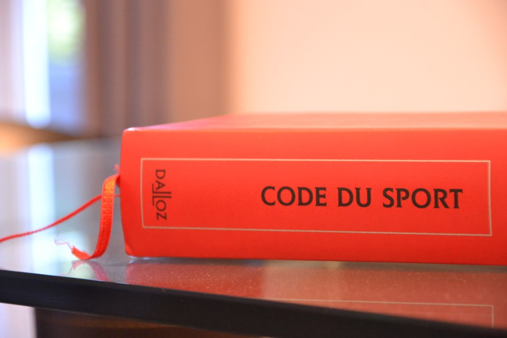 Parole au droit du&nbsp;sport