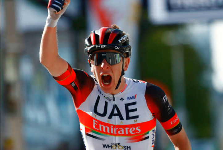 Tadej Pogacar, vainqueur&nbsp;ardent