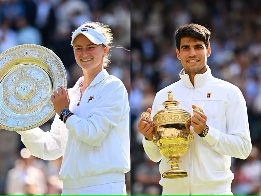 Wimbledon 2024 : Retour en grâce pour Krejcikova et règne prolongé pour Alcaraz&nbsp;!