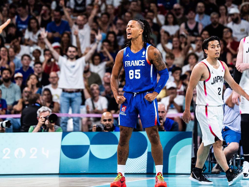 Paris 2024 : Matthew Strazel, le héros qui a sauvé l’Équipe de France de Basket&nbsp;!