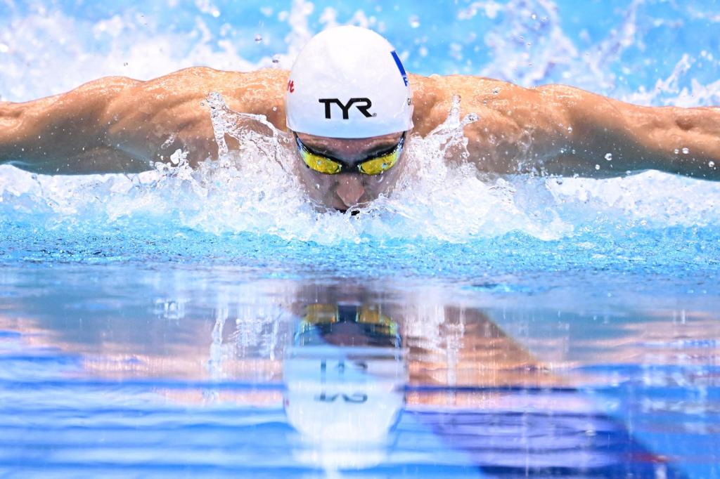 Natation : Duel de gala entre Maxime Grousset et Tony Estanguet à l&rsquo;occasion de la première édition de la Fête du&nbsp;sport