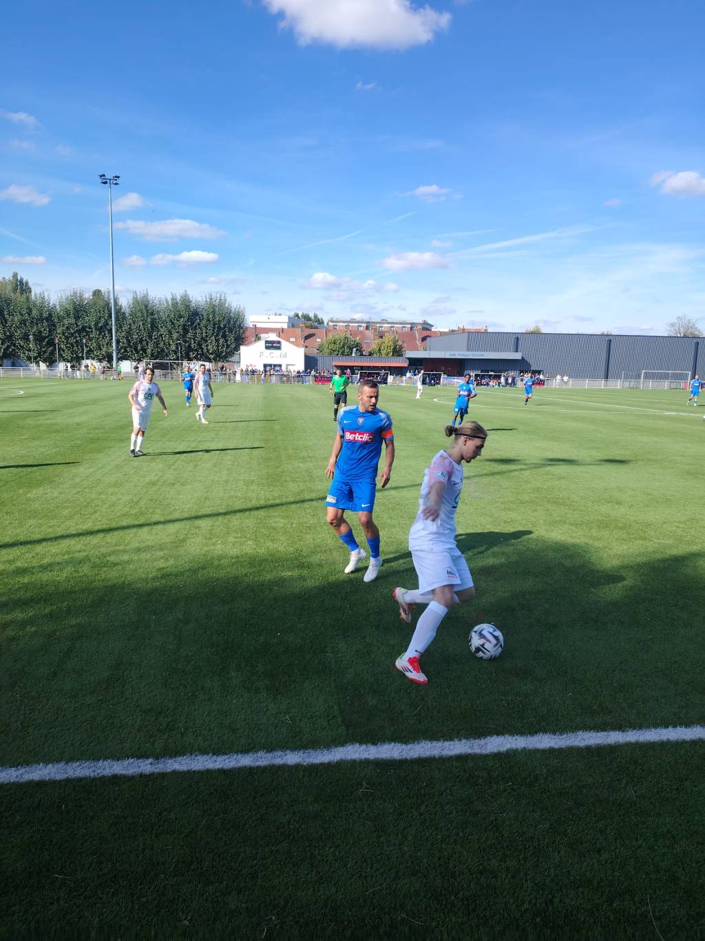 Football : Pas de miracle pour le FC La Madeleine (R3) qui s&rsquo;incline logiquement lors du 4e tour de la Coupe de&nbsp;France