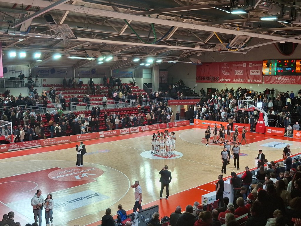 Basketball : L’ESBVA-LM assure le service minimum face à l’UFAB et se qualifie pour les huitièmes de finale d’Eurocup