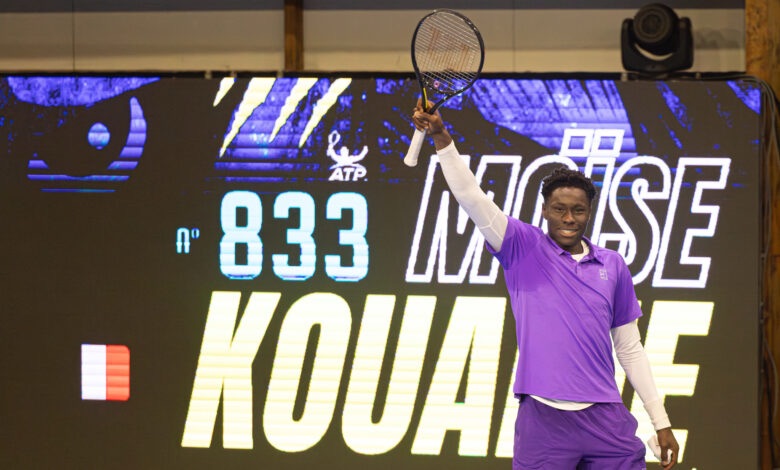 Tennis : À 16 ans, Moïse Kouamé entre déjà dans l’histoire en remportant l’ITF M25 d’Hazebrouck