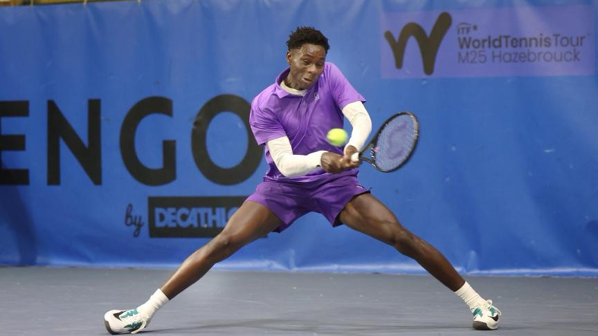 Moïse Kouamé au M25 d'Hazebrouck 