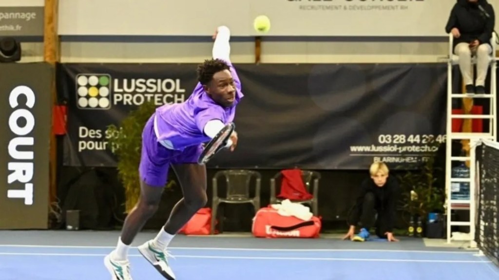 Moïse Kouamé au M25 d'Hazebrouck 