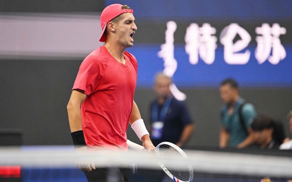 Terence Atmane au Masters 1000 de Shanghai 