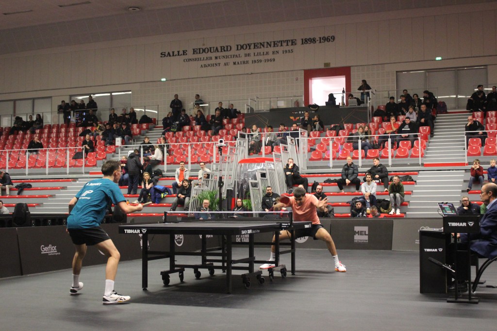 Tennis de table : WTT Feeder Lille jour 2, une matinée en demi-teinte pour une soirée&nbsp;triomphante