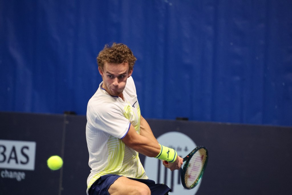 Luca Van Assche en huitième de finale au Play-In Challenger de Lille