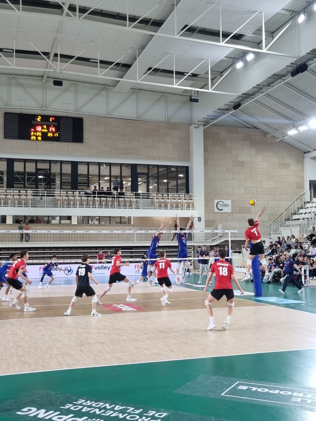 Volleyball : L’équipe de France U18 s’impose avec fermeté face aux U18 de la Belgique