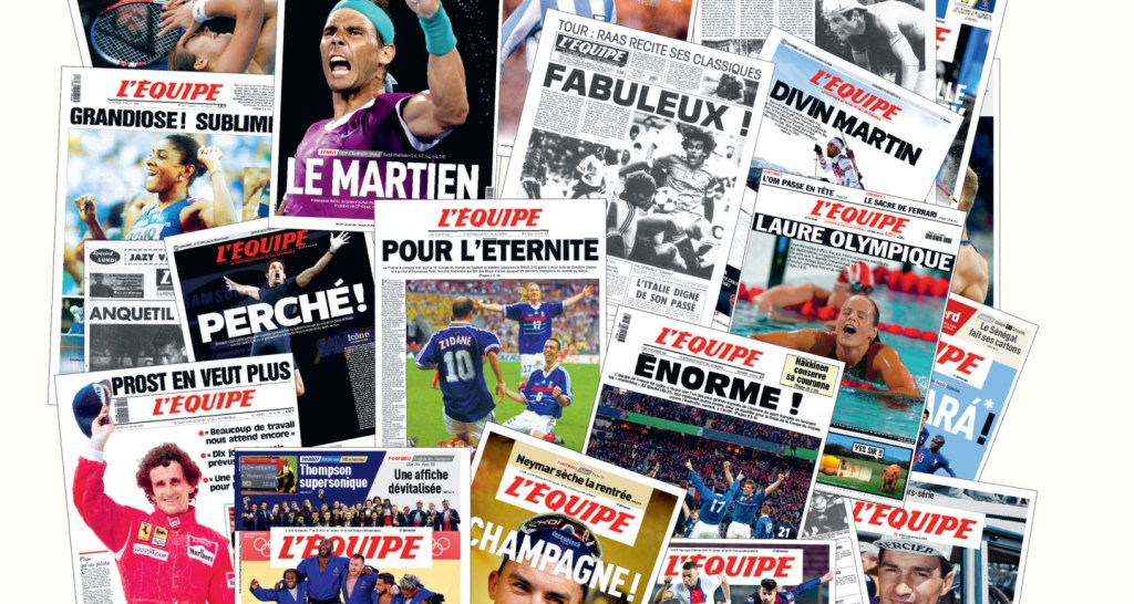 80 ans de « L’Équipe » : Quatre Unes mythiques qui ont marquées l’histoire du sport nordiste