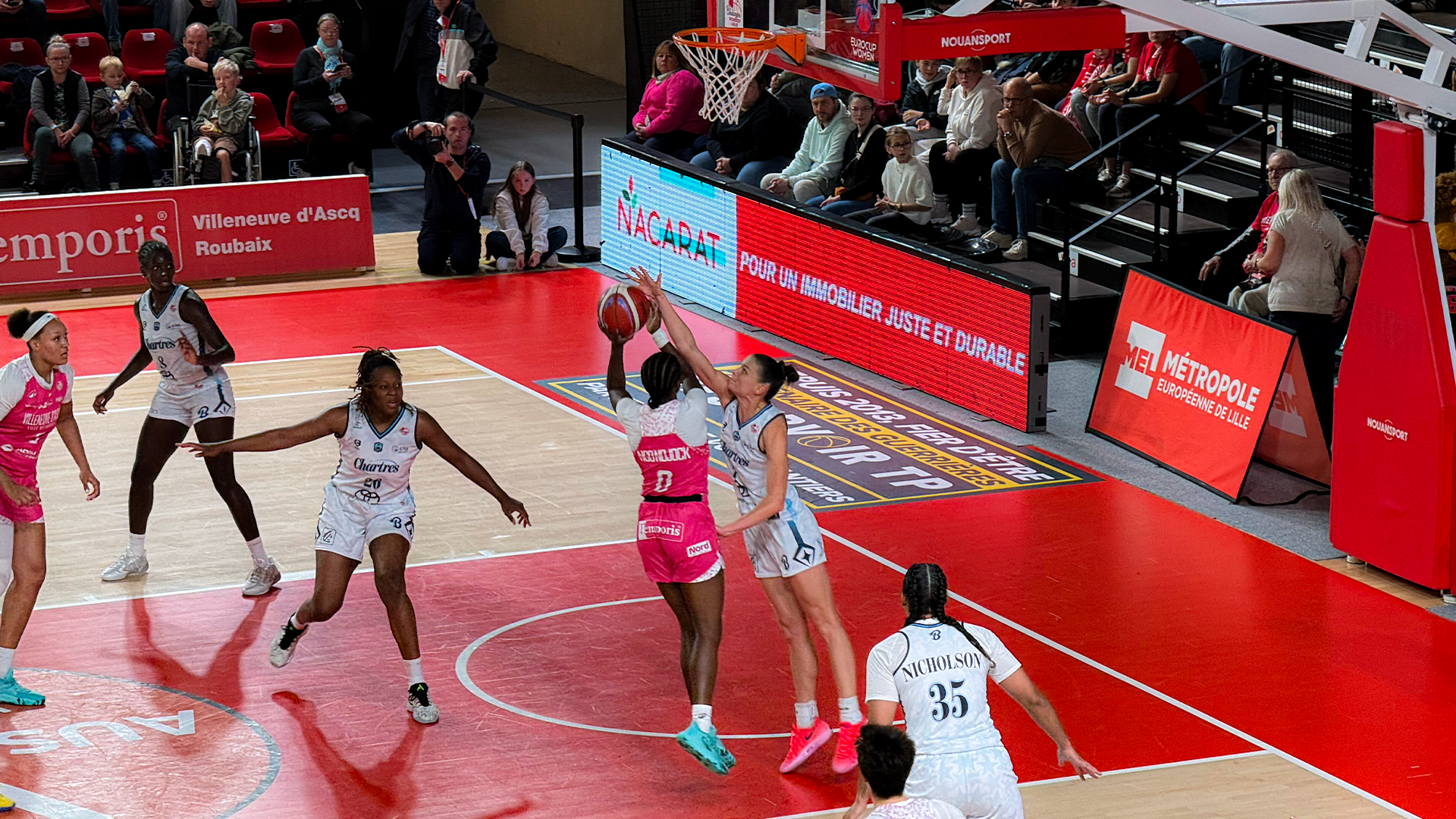 Basketball : L&rsquo;ESBVA-LM renoue avec la victoire en Boulangère Wonderligue