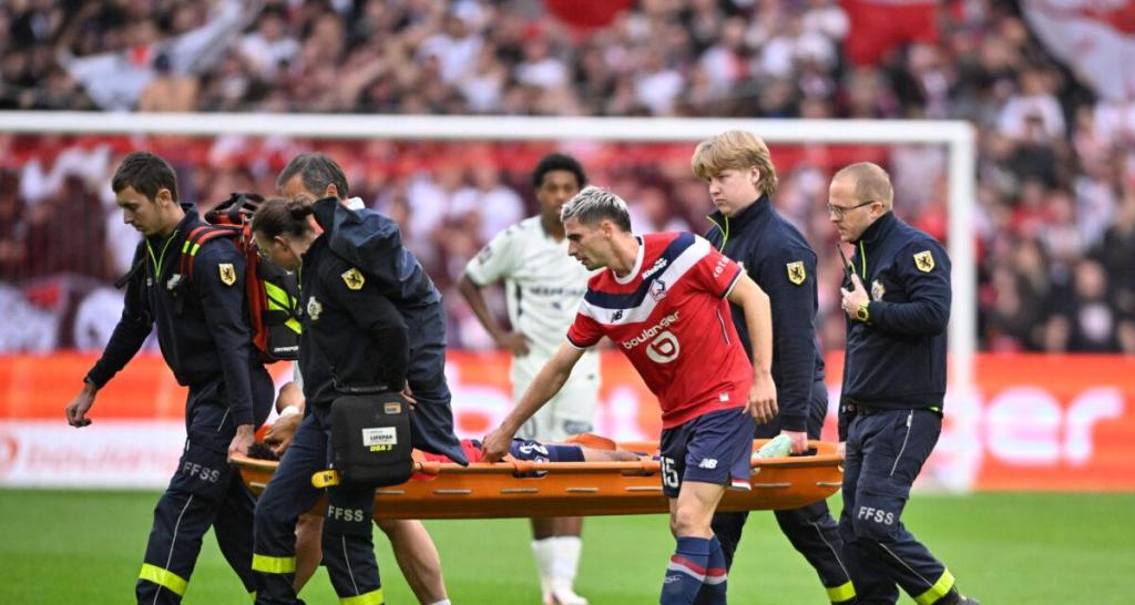 Football : Rupture totale du ligament croisé antérieur pour Tiago Santos, le Losc frustré et en colère